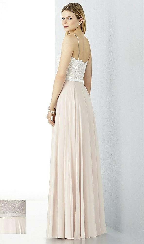 Back View - Ivory & Oyster After Six Bridesmaid Dress 6732