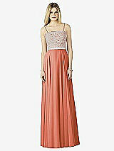 Front View Thumbnail - Terracotta Copper & Oyster After Six Bridesmaid Dress 6732