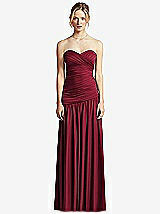 Front View Thumbnail - Burgundy JY Jenny Yoo Bridesmaid Style JY505