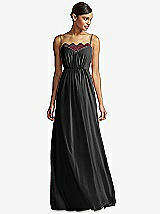 Front View Thumbnail - Black & Burgundy JY Jenny Yoo Bridesmaid Style JY508