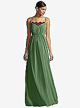 Front View Thumbnail - Vineyard Green & Burgundy JY Jenny Yoo Bridesmaid Style JY508