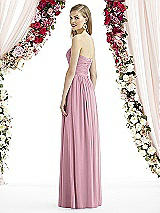Rear View Thumbnail - Dusty Pink After Six Bridesmaid Dress 6736