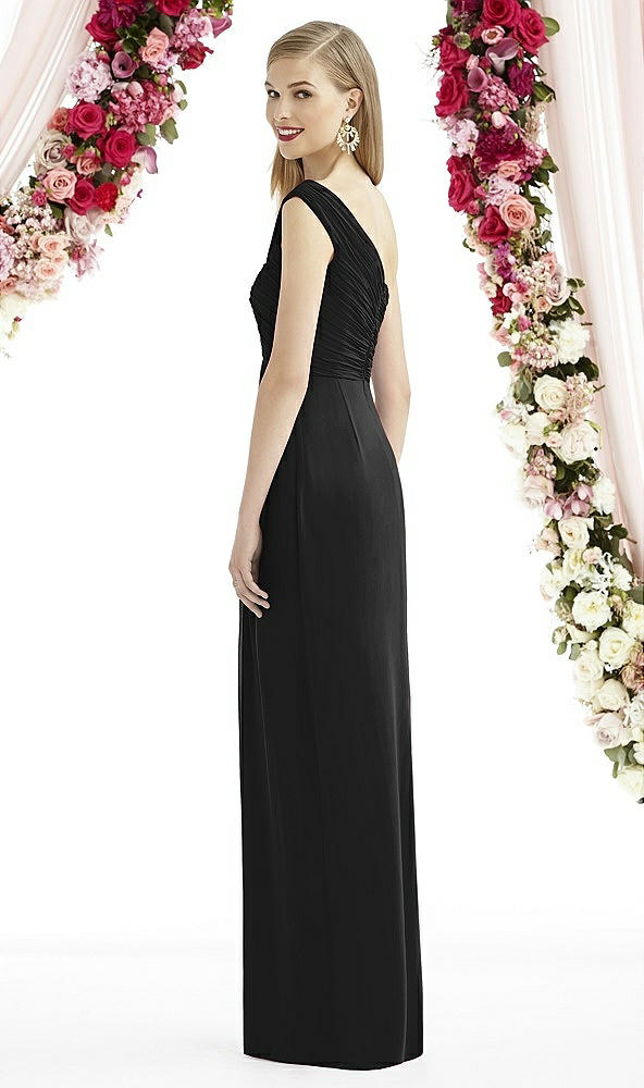 Back View - Black After Six Bridesmaid Dress 6737