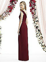Rear View Thumbnail - Cabernet After Six Bridesmaid Dress 6737