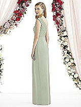 Rear View Thumbnail - Celadon After Six Bridesmaid Dress 6737
