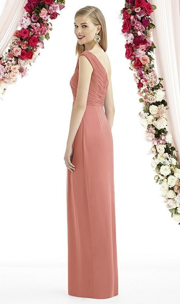 Back View - Desert Rose After Six Bridesmaid Dress 6737