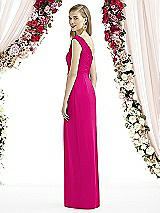 Rear View Thumbnail - Think Pink After Six Bridesmaid Dress 6737