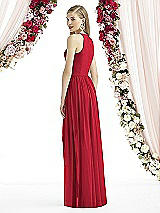 Rear View Thumbnail - Flame After Six Bridesmaid Dress 6739