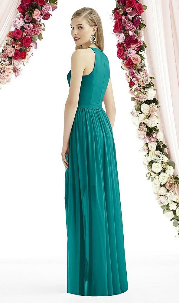 Back View - Jade After Six Bridesmaid Dress 6739