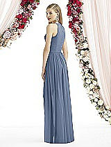 Rear View Thumbnail - Larkspur Blue After Six Bridesmaid Dress 6739