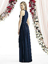 Rear View Thumbnail - Midnight Navy After Six Bridesmaid Dress 6739