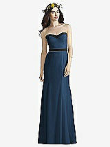 Front View Thumbnail - Sofia Blue & Black Social Bridesmaids Style 8164