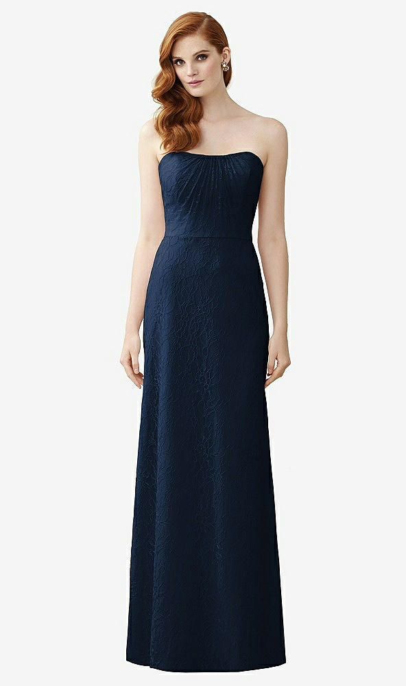 Front View - Midnight Navy Dessy Collection Style 2952