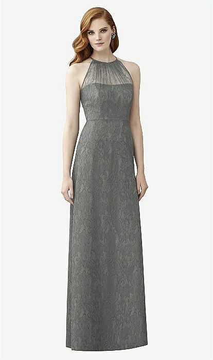 Dessy Collection Style 2953 In Charcoal Gray | The Dessy Group