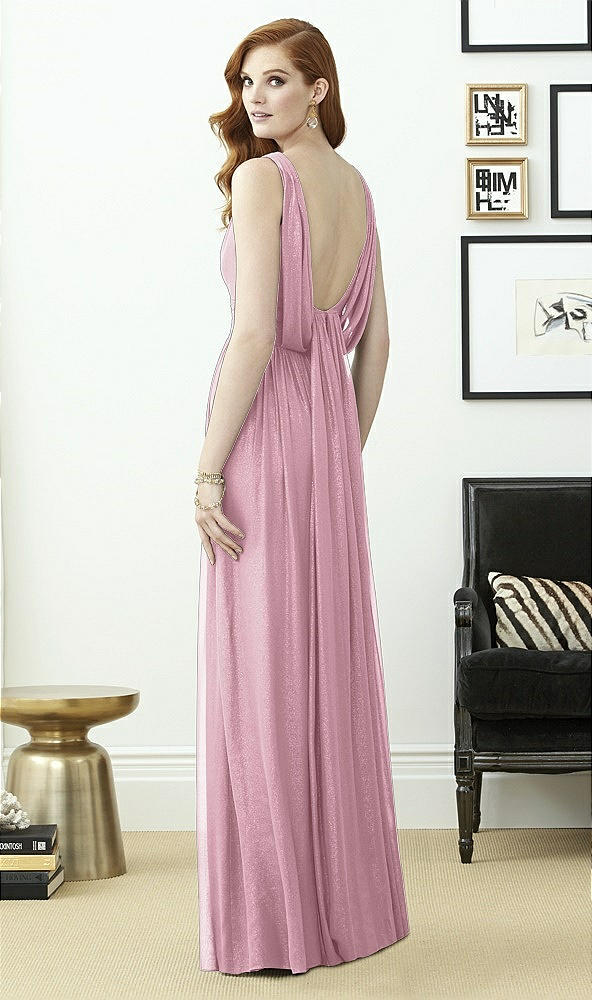 Back View - Dusty Pink Dessy Collection Style 2955