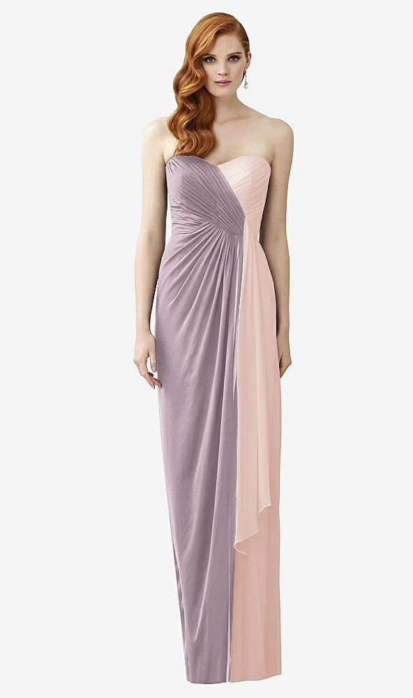 Front View - Lilac Dusk & Blush Dessy Collection Style 2956