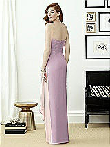 Rear View Thumbnail - Suede Rose & Blush Dessy Collection Style 2956