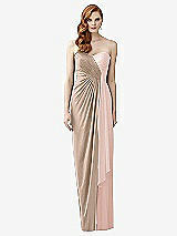 Front View Thumbnail - Topaz & Blush Dessy Collection Style 2956