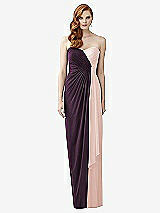 Front View Thumbnail - Aubergine & Blush Dessy Collection Style 2956