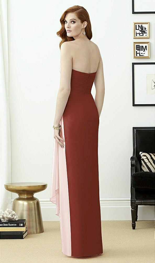 Back View - Auburn Moon & Blush Dessy Collection Style 2956