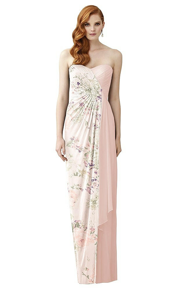Front View - Blush Garden & Blush Dessy Collection Style 2956