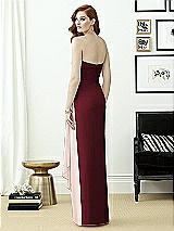 Rear View Thumbnail - Cabernet & Blush Dessy Collection Style 2956