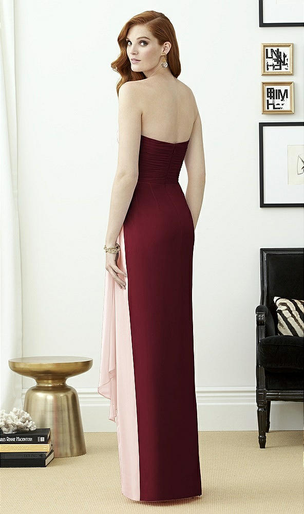 Back View - Cabernet & Blush Dessy Collection Style 2956