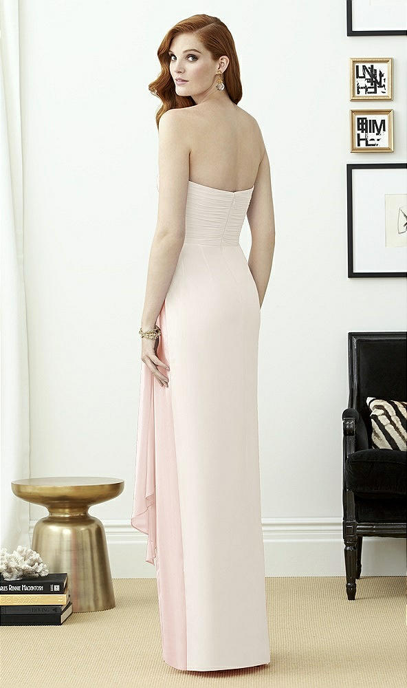 Back View - Ivory & Blush Dessy Collection Style 2956