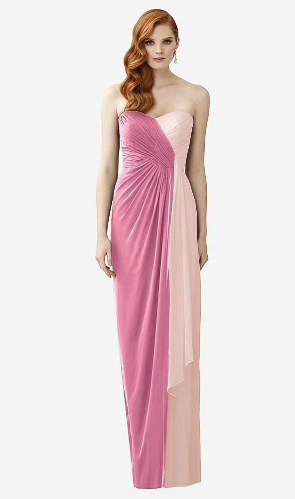Front View - Orchid Pink & Blush Dessy Collection Style 2956
