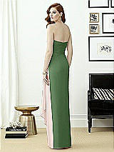 Rear View Thumbnail - Vineyard Green & Blush Dessy Collection Style 2956