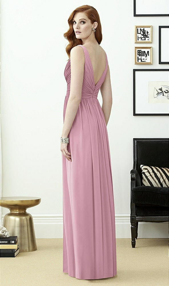 Back View - Dusty Pink Dessy Collection Style 2962