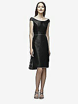 Rear View Thumbnail - Black Lela Rose Bridesmaid Style LR231