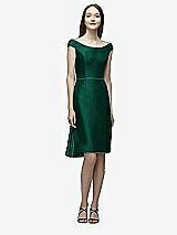 Rear View Thumbnail - Hunter Green Lela Rose Bridesmaid Style LR231