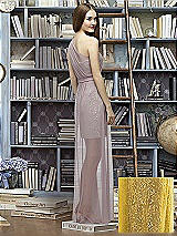 Rear View Thumbnail - Marigold & Suede Rose Lela Rose Bridesmaid Style LR224