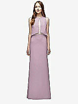 Front View Thumbnail - Suede Rose & Blush Lela Rose Bridesmaid Style LR225