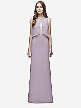Front View Thumbnail - Lilac Haze & Blush Lela Rose Bridesmaid Style LR225
