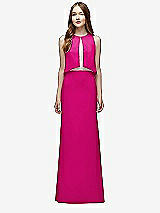 Front View Thumbnail - Think Pink & Blush Lela Rose Bridesmaid Style LR225