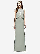 Front View Thumbnail - Willow Green & Blush Lela Rose Bridesmaid Style LR225