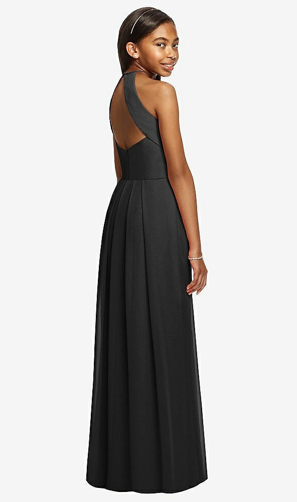 Back View - Black Dessy Collection Junior Bridesmaid JR530