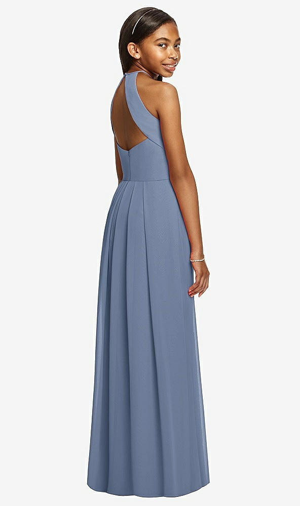 Back View - Larkspur Blue Dessy Collection Junior Bridesmaid JR530