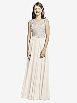 Front View Thumbnail - Ivory & Oyster Dessy Collection Junior Bridesmaid JR532