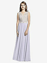 Front View Thumbnail - Silver Dove & Oyster Dessy Collection Junior Bridesmaid JR532