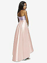 Rear View Thumbnail - Blush & Lilac Haze Dessy Collection Junior Bridesmaid JR533