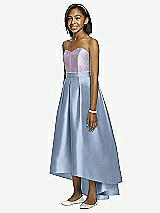 Front View Thumbnail - Cloudy & Lilac Haze Dessy Collection Junior Bridesmaid JR533