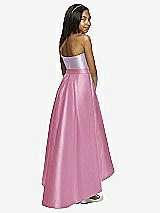 Rear View Thumbnail - Powder Pink & Lilac Haze Dessy Collection Junior Bridesmaid JR533