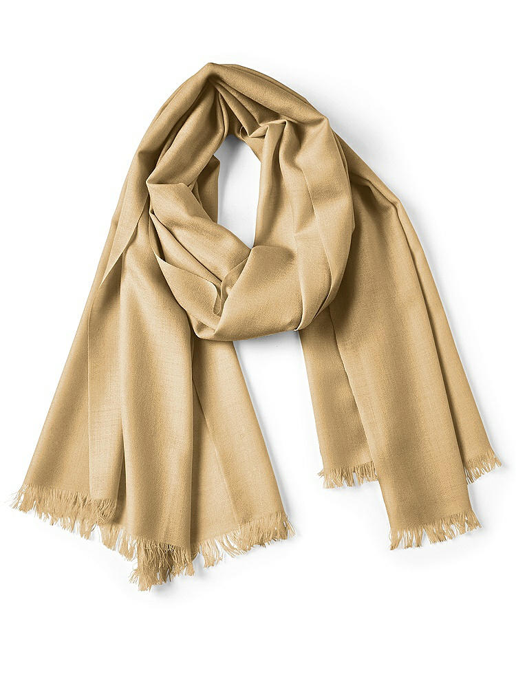 Back View - Venetian Gold Wedding Pashmina