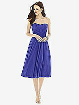 Front View Thumbnail - Electric Blue Alfred Sung Style D726