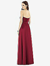 Rear View Thumbnail - Burgundy Alfred Sung Style D727