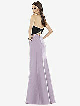 Rear View Thumbnail - Lilac Haze & Black Alfred Sung Style D728