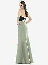 Rear View Thumbnail - Sage & Black Alfred Sung Style D728